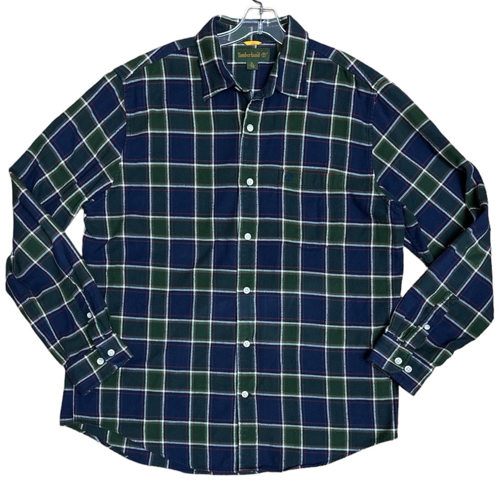 Timberland Men’s Flannel Button Down Shirt